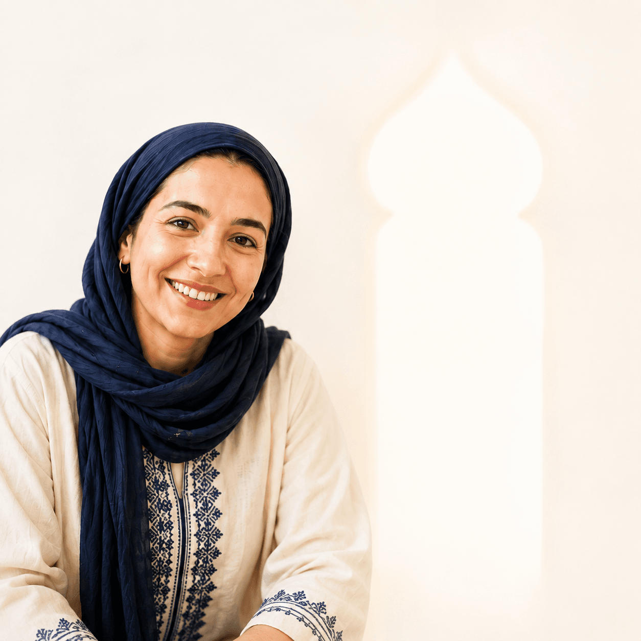 أستاذة من لغة ترحّب بالطالب